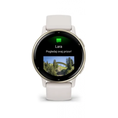 Garmin Vivoactive 5 Ivory Cream Gold